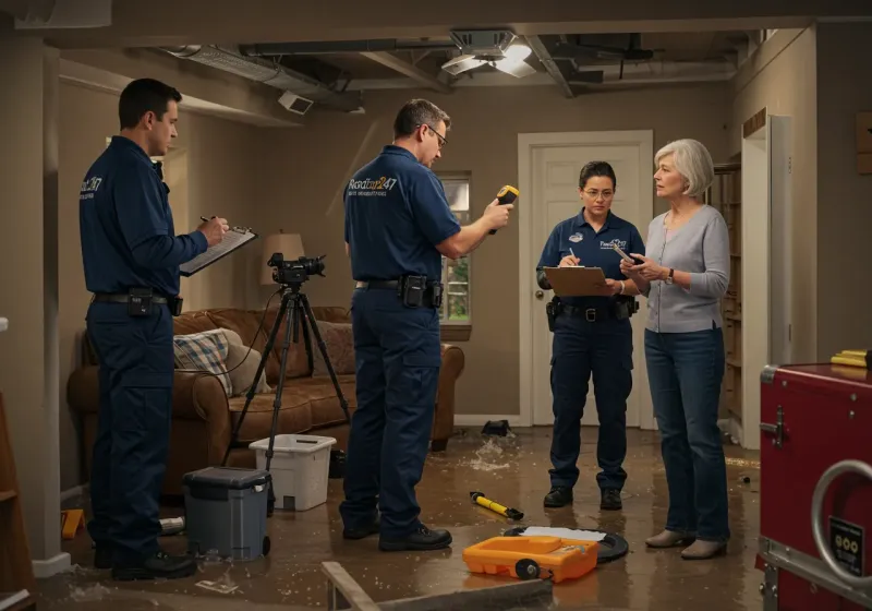 Water Damage Assessment and Insurance Documentation process in Mona, UT