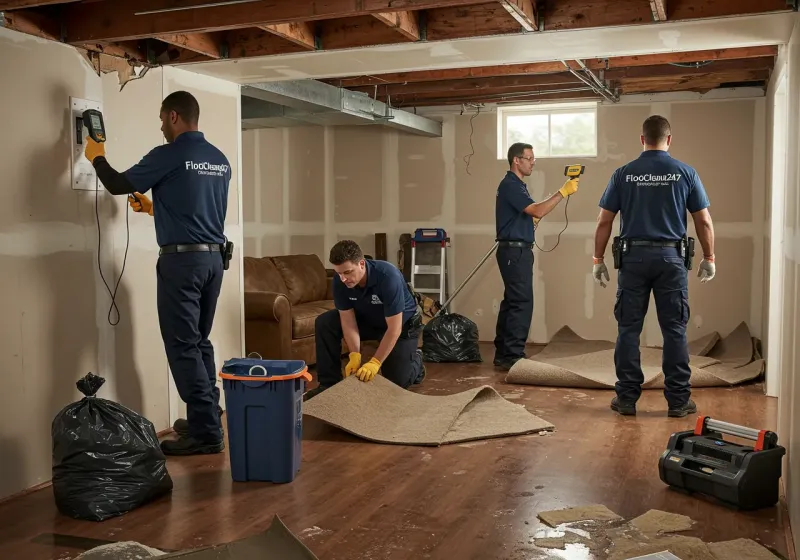 Flood DamageMaterial Assessment and Debris Removal process in Mona, UT