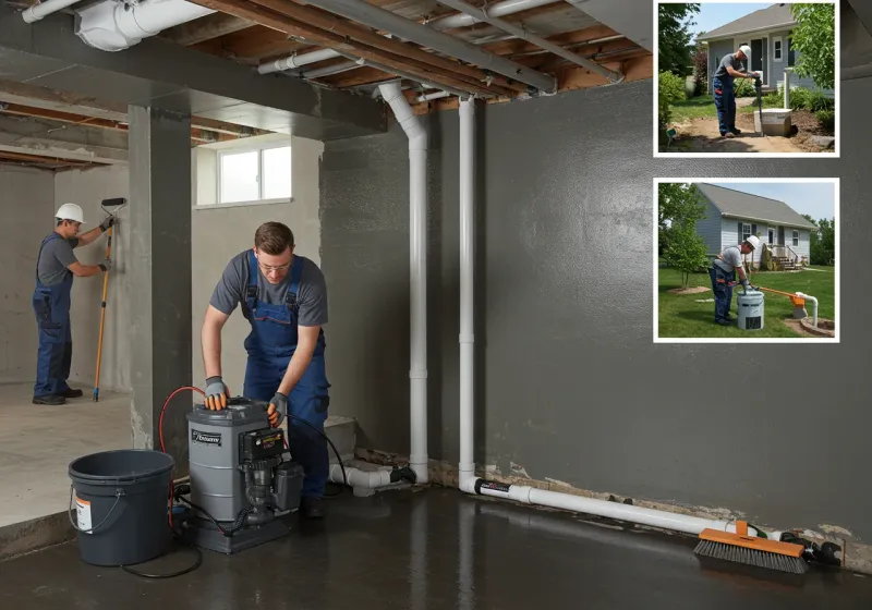 Basement Waterproofing and Flood Prevention process in Mona, UT